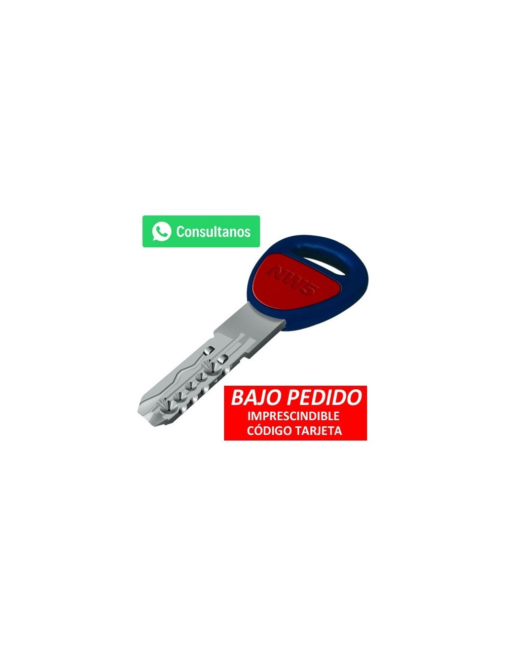 MAUER LLAVE NW5-S25 CORTADA A CODIGO