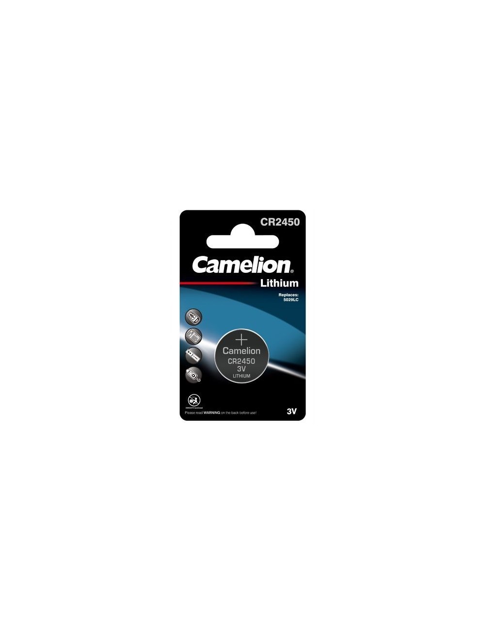 CAMELION PILA LITHIUM CR2450 (BLIS 1)