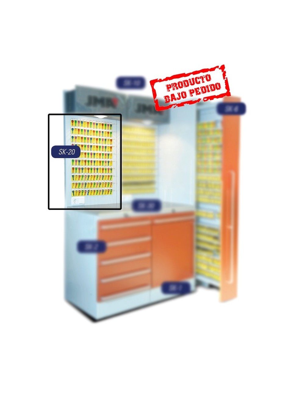 MODULO JMA SK-20 (FONDO EXPOSITOR)