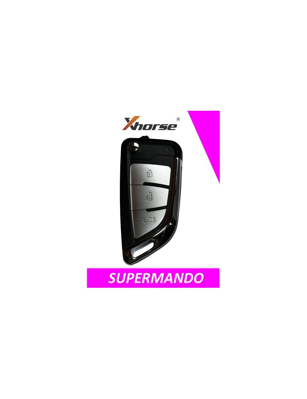 XH24RC - TELEMANDO PLEGABLE 3 BOTONES XHORSE TIPO VELA SUPER MANDO