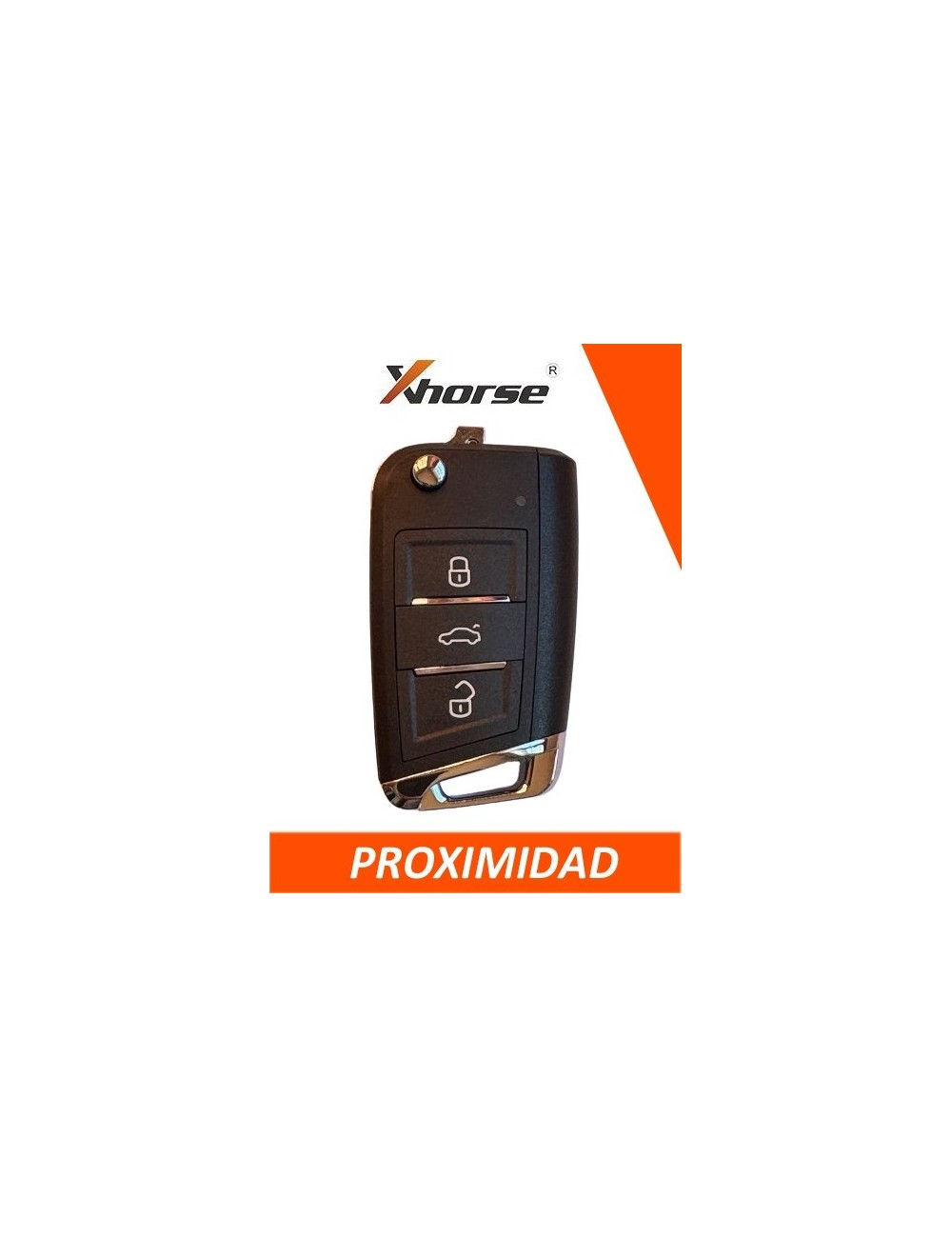 XH13RC - TELEMANDO KEYLESS 3 BOTONES XHORSE TIPO MQB PROXIMIDAD