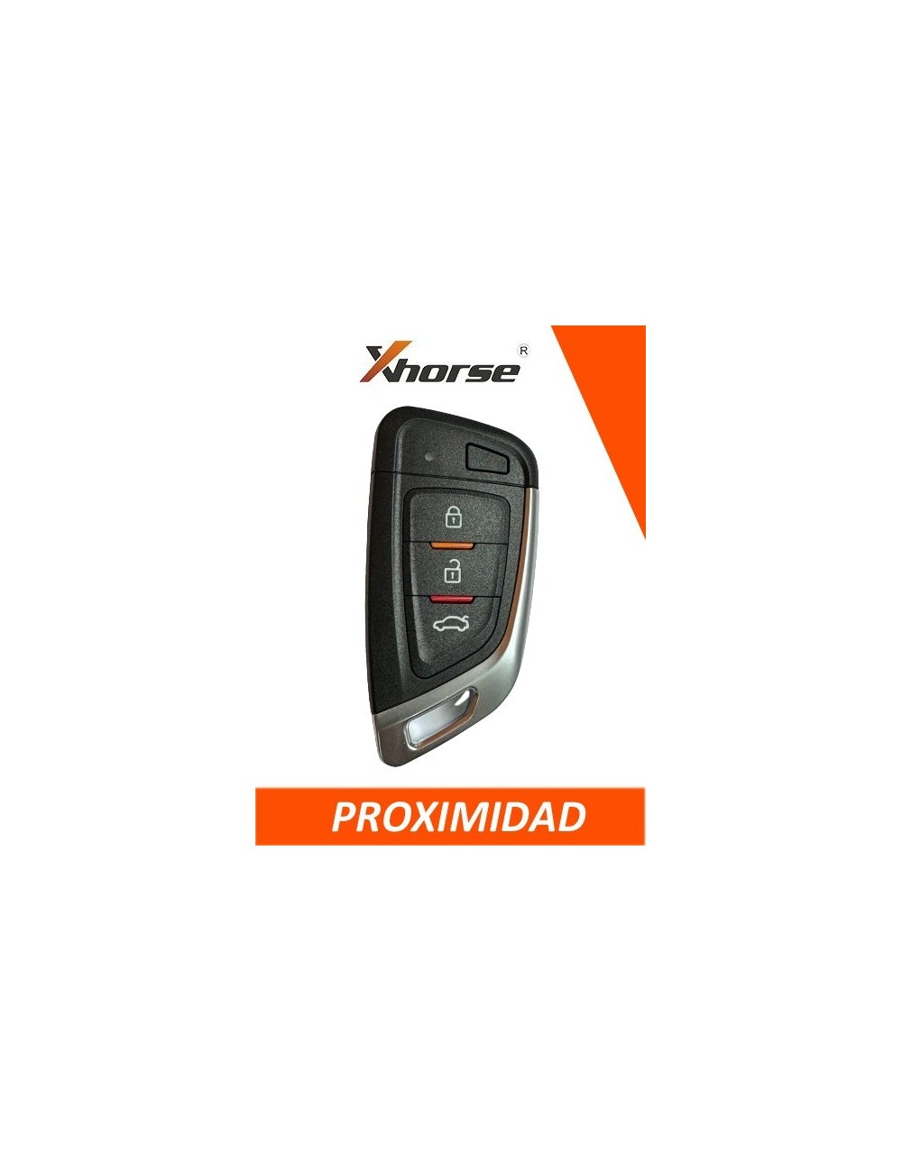 XH14RC - TELEMANDO KEYLESS 3 BOTONES XHORSE TIPO ESPADA PROXIMIDAD