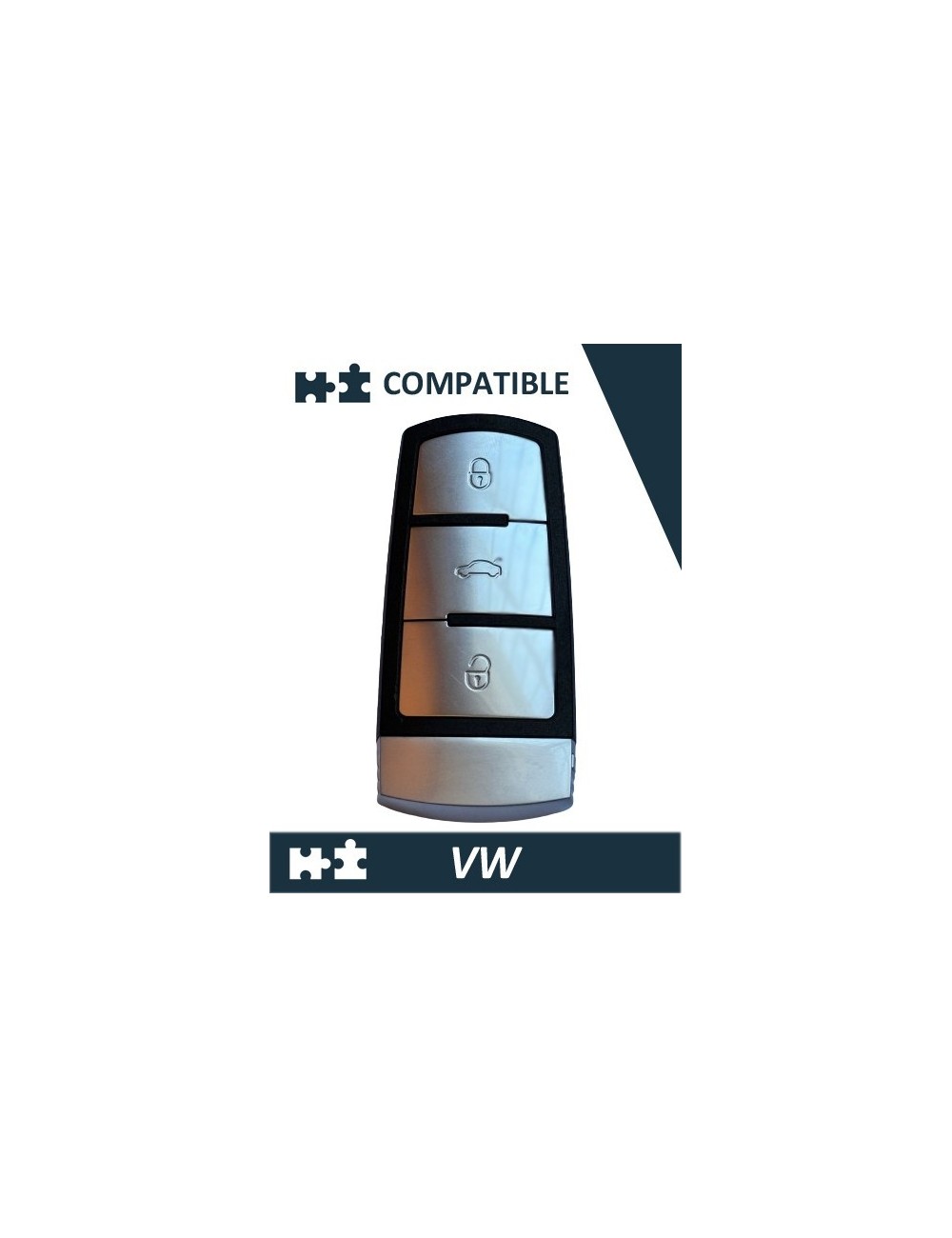 TELEMANDO VW-PASSAT 3BOTONES V01TM4022 - VW18RC