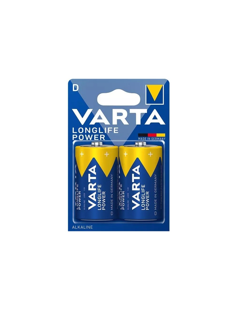 VARTA PILA ALCA. LONGLIFE POWER LR20 -D- (2UDS) c-10
