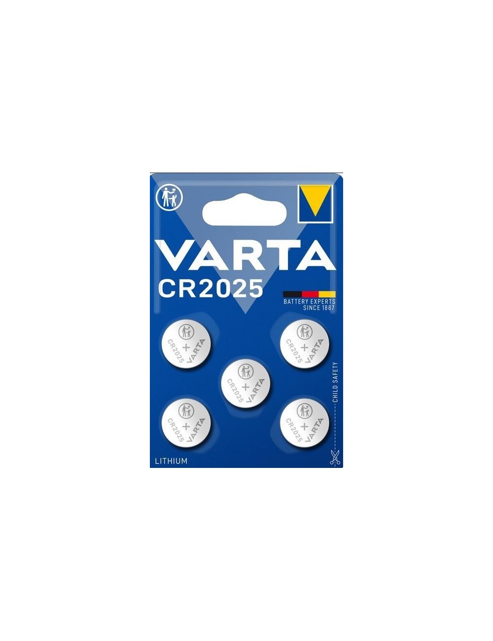 VARTA PILA LITHIUM CR2025 (BLISTER 5UD) c-10