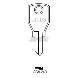 LLAVE JMA ACERO AGA 24D