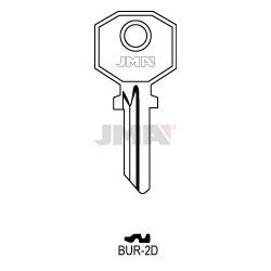 LLAVE JMA ACERO BUR 2D (C)