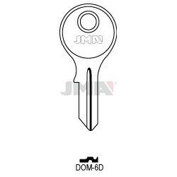 LLAVE JMA ACERO DOM 6D (B)