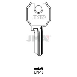 LLAVE JMA ACERO LIN 18 (B)