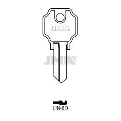 LLAVE JMA ACERO LIN 6D (B)
