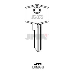LLAVE JMA ACERO LUMA 3I (B)