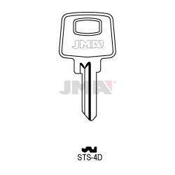 LLAVE JMA ACERO STS 4D (B)