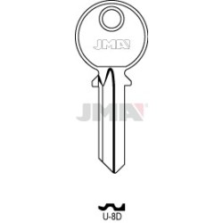 LLAVE JMA ACERO U 8D (C)