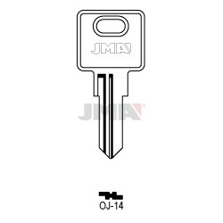 LLAVE JMA ACERO OJ 14 (B)