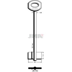 LLAVE JMA GORJA JW 70G  (2J6G) ERREBI