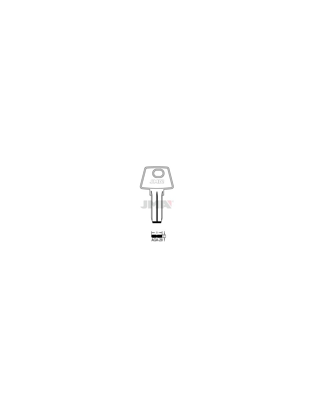 LLAVE JMA SEGUR. AGA 29