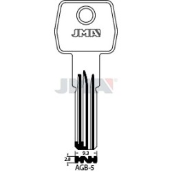 LLAVE JMA SEGUR. AGB 5