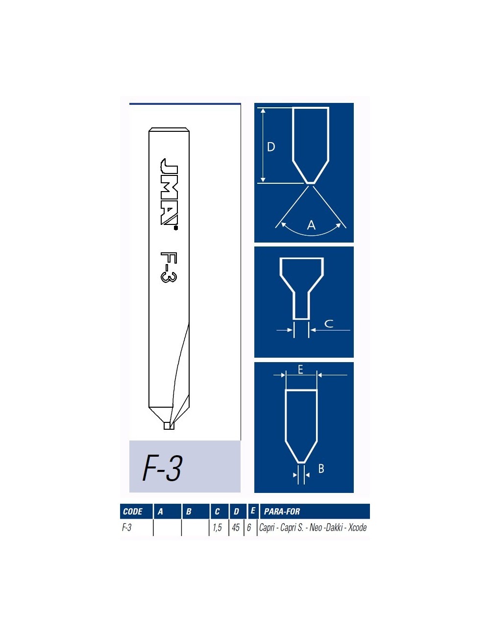 JMA FRESA MAQUINA LLAVES PUNTOS F-3