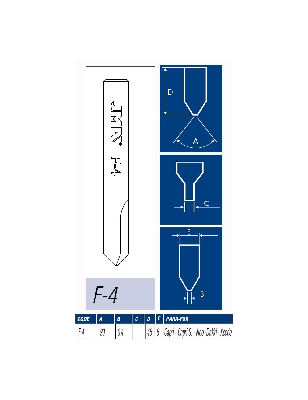 JMA FRESA MAQUINA LLAVES PUNTOS F-4