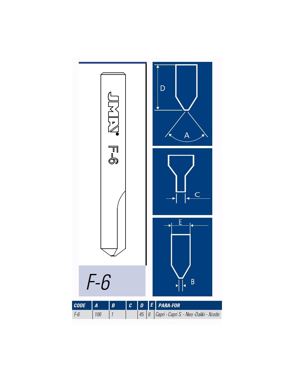 JMA FRESA MAQUINA LLAVES PUNTOS F-6