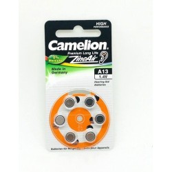 CAMELION PILA AUDIFONO  -A13 (BLIS 6)